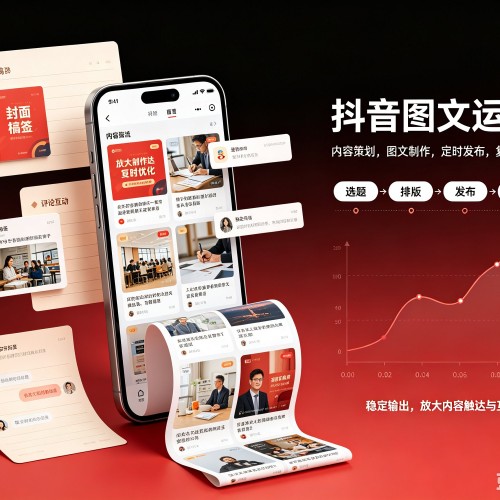 碧江抖音图文代运营服务